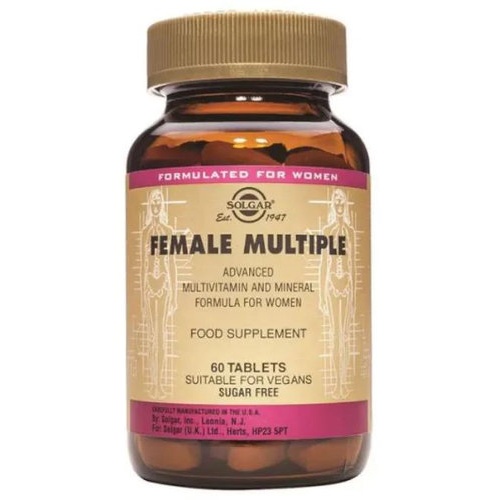 Solgar female multiple 60 comprimidos