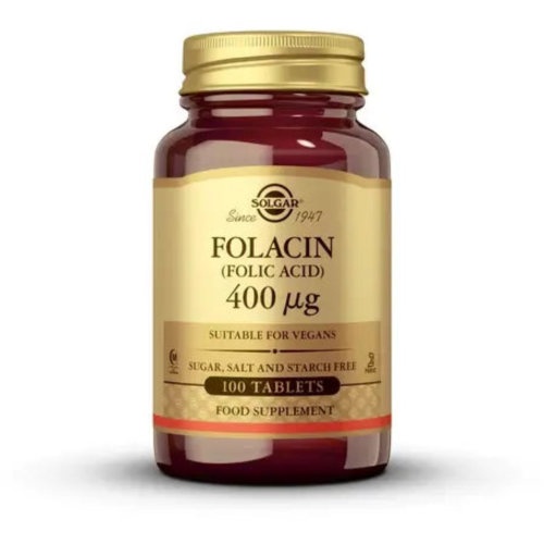 Solgar folacin  400 microgramos 100 comprimidos