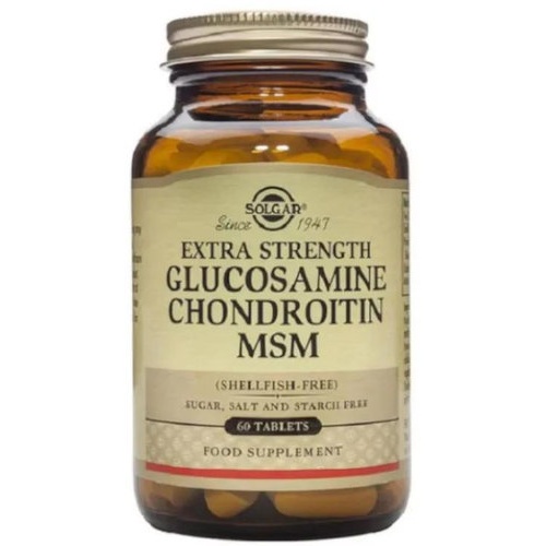 Solgar glucosamina condroitina msm  60 comprimidos