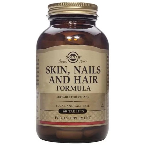 Solgar formula pelo piel y uñas 60 comprimidos