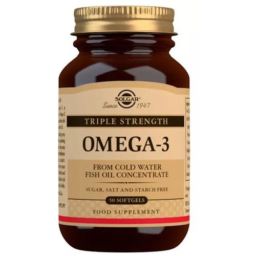 Solgar omega 3 triple concentracion 50 capsulas blandas