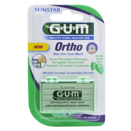 Cera ortodoncia mentolada - gum 724 (5 barritas)