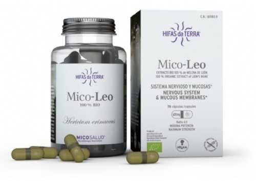 Hifas da Terra Mico Leo Extracto de Melena de león (70 cápsulas)