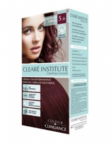 Clearé Colour Clinuance Crema Color Permanente 5.6 Chocolate Cereza