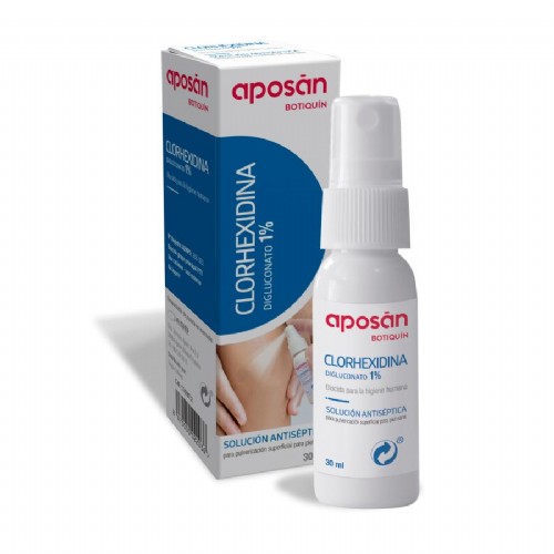 Aposán Clorhexidina SOlución antiséptica (30 ml)