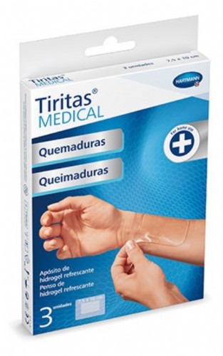Hartmann Tiritas Medical Quemaduras 7,5 x 10 cm (3 ud)