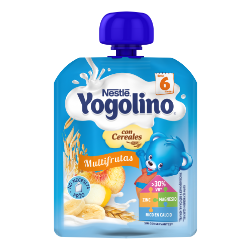 Nestlé Yogolino Bolsita Multifrutas y cereales +8 m (90 g)