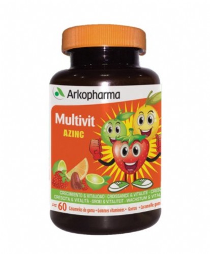 Arkovital Multivit  Azinc (60 caramelos de goma)