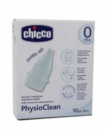 Chicco Recambios aspirador nasal PhysioClean (10 ud) 