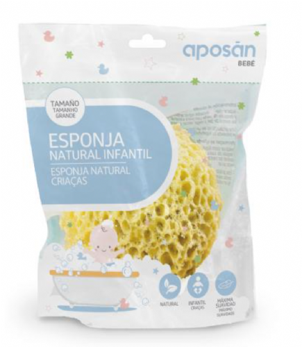  Esponja Natural Bebé 