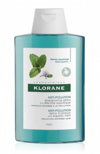 Klorane Champú Detoxificante a la Menta Acuática (200 ml)