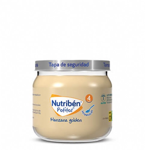 Nutribén Potito Introducción a la Manzana Golden +4m (120g)