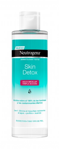 Neutrogena Skin Detox Agua Micelar Triple Acción (400 ml)