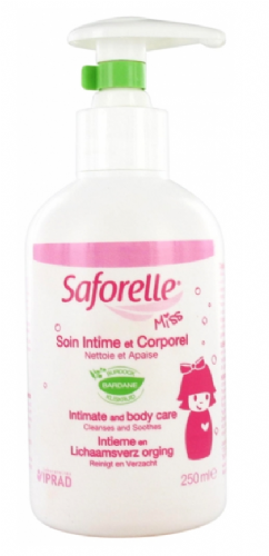 Saforelle Miss Cuidado Íntimo y Corporal Iprad (250 ml)