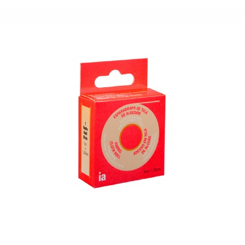 Interapothek Esperadrapo de tela 5 x 1,25 cm