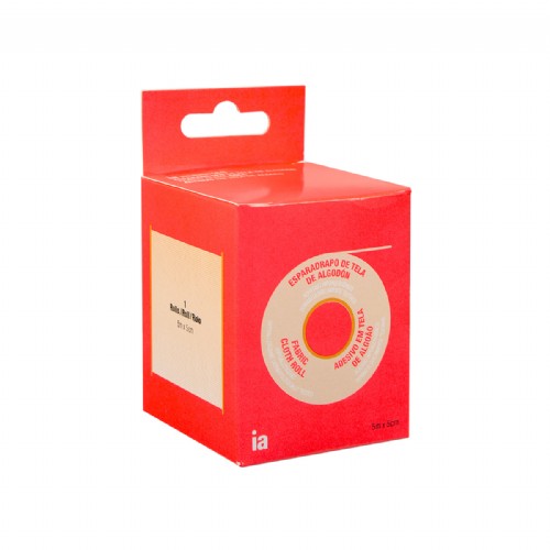 Interapothek Esperadrapo de tela 5 x 5 cm