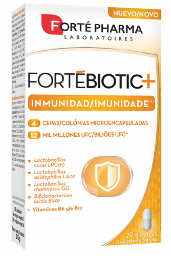 Forté Pharma FortéBiotic+ Inmunidad (20 cápsulas)