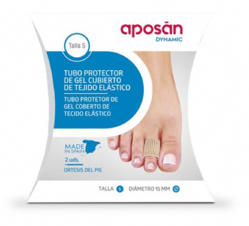 Tubo con gel y tejido