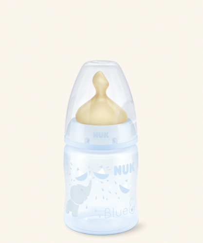 Nuk Biberón FC+ 300 ml  Blue Látex 0-6m