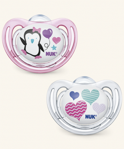 NUK Chupete Freestyle Silicona 0 - 6 m (2 ud)