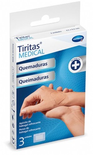 Hartmann Tiritas Medical Quemaduras 4,5 x 6,5 cm (3 ud)