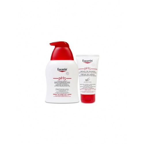 Eucerin Pack Oleogel + crema de manos pH 5 