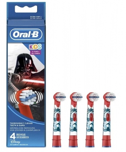 Oral-B Recambio Star Wars (+3 años) cabezal suave 4 ud