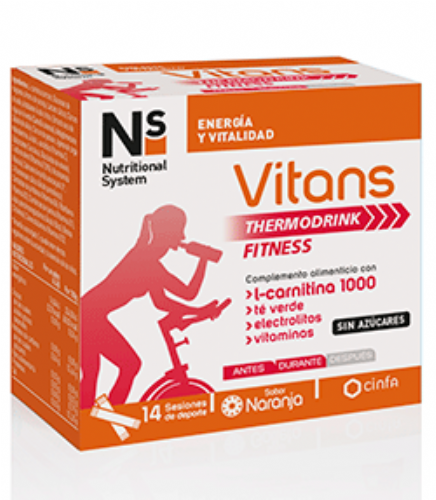 Ns Vitans Thermodrink Fitness (14 sobres)