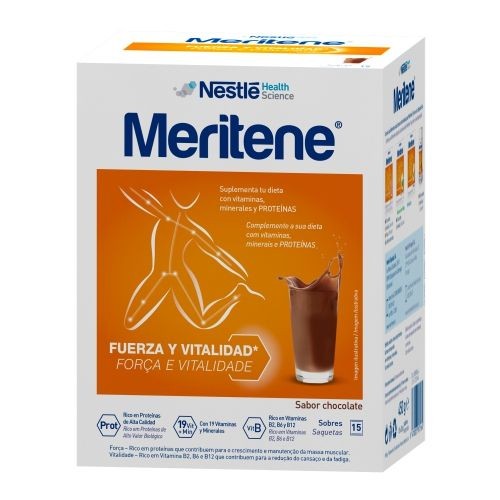 Meritene Sabor Chocolate 15 sobres