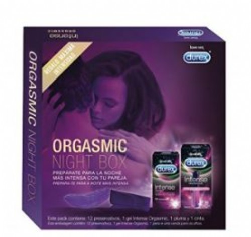 Pack orgasmic night box (12 u + 10 ml)