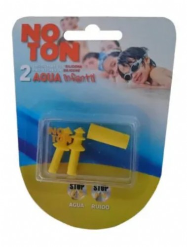 Noton Tapones Oidos Silicona Agua Infantil (1 par)