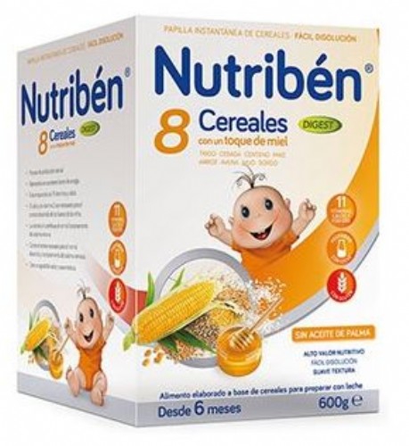 Nutribén® 8 Cereales con un toque de miel Digest 