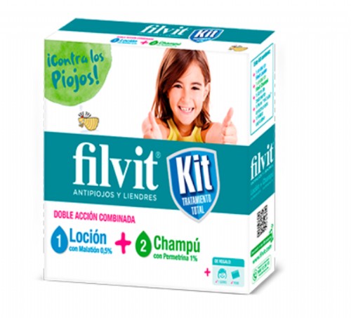 Filvit Kit Antipiojos: Loción + Champú (100 ml + 100 ml)