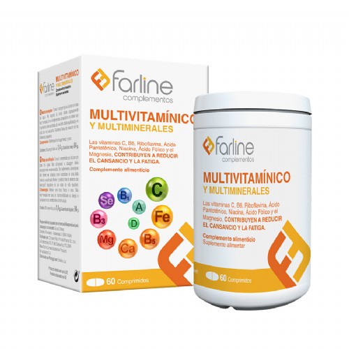 Farline Multivitaminico y Multiminerales (60 comprimidos)