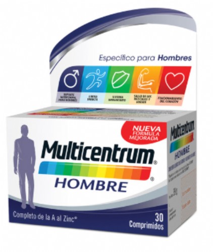 Multicentrum hombre  30 comprimidos