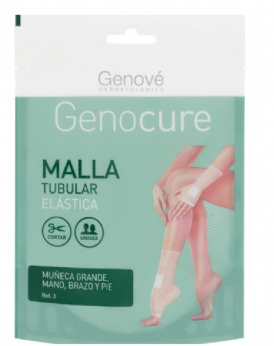 Genocure Malla Tubular Elástica Muñeca Grande, Mano, Brazo y Pie Ref.3