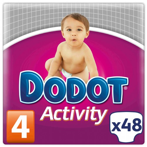 Dodot Activity Talla 4 8 - 14 kg (48 ud)