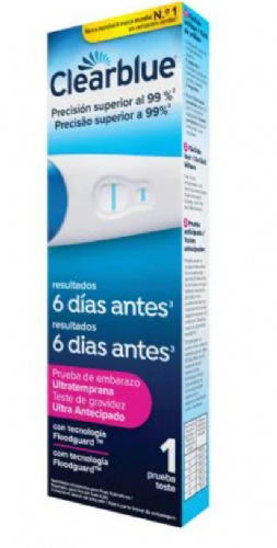 Clearblue Test de embarazo detección ultratemprana (1 ud)