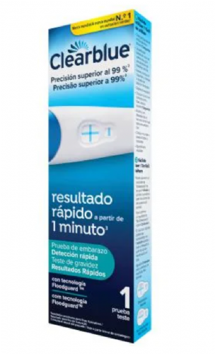 Clearblue Test de embarazo detección rápida (1 unidad)