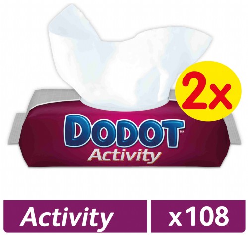 Dodot Activity Toallitas húmedas para bebés (108 ud)