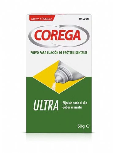 Corega Ultra Polvo Adhesivo Prótesis dental (50 g)