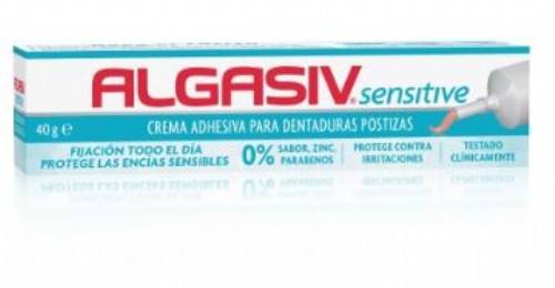 ALGASIV Sensitive crema adhesiva dentadura (40 g)