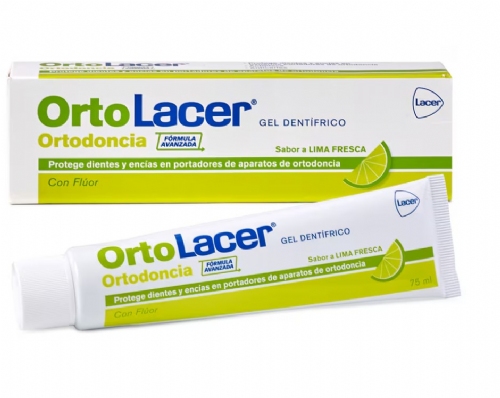 OrtoLacer Gel Dentifrico Lima Fresca (75 ml)