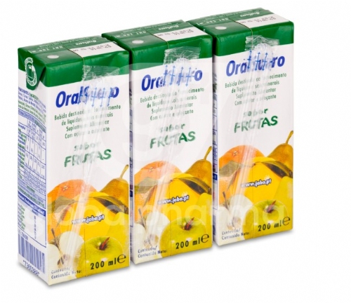 Oralsuero (3 bricks 200 ml sabor frutas)