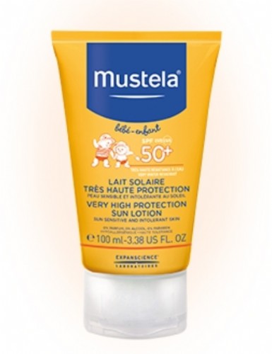 Mustela Leche Solar Muy Alta Protección SPF 50+ (100ml)