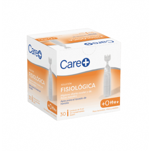 Care+ Suero fisiológico 30 unidosis