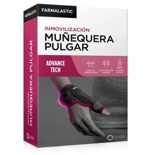 Muñequera pulgar - farmalastic advance tech (1 unidad talla 1)