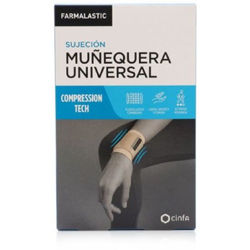 Muñequera - farmalastic innova velcro (beige t- peq/med)