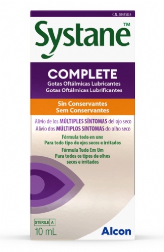 Systane Complete Gotas Oftámicas (10 ml)