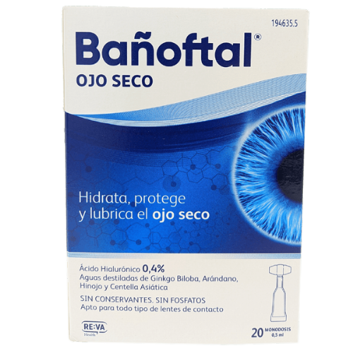 Bañoftal Gotas Ojo Seco